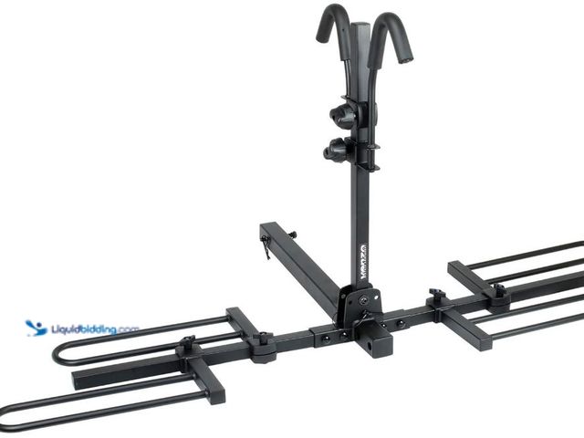 Lot 49-5545594 - VENZO 2 Bike Bicycle Platform Style Carrier - Bike Rack for Car SUV Truck Tow Trailer Hitch Receiver...