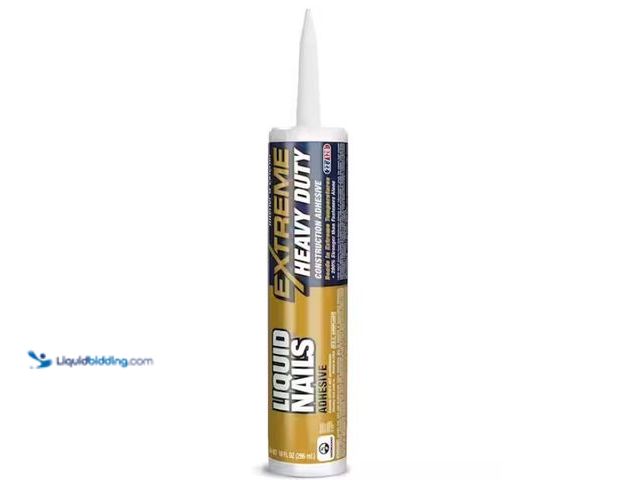 Lot 49-1547527 - (4) Liquid Nails
Extreme Heavy Duty 10 oz. White Interior and Exterior Construction Adhesive, Model...