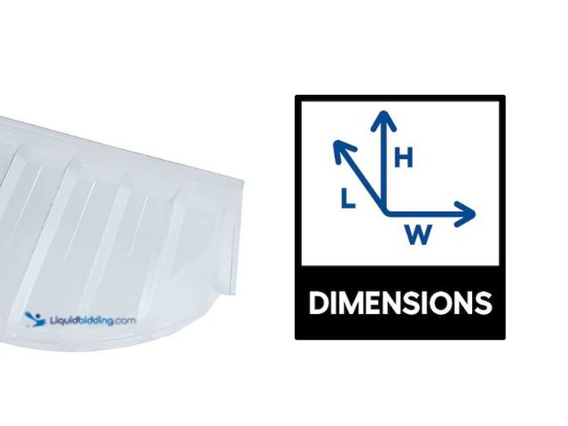 Lot 49-5579985 - Shape Products 17-in inches x 15-in inches x 42-in inches Plastic Window Well Cover
Item #17503 |
...