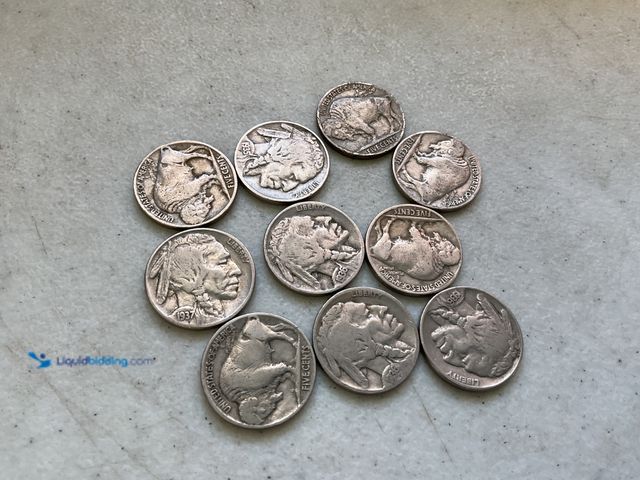 Lot 49-5515053 - LOT OF 5 SUSAN B ANTHONY ONE DOLLAR COINS ALL FROM 1979 AND 1980