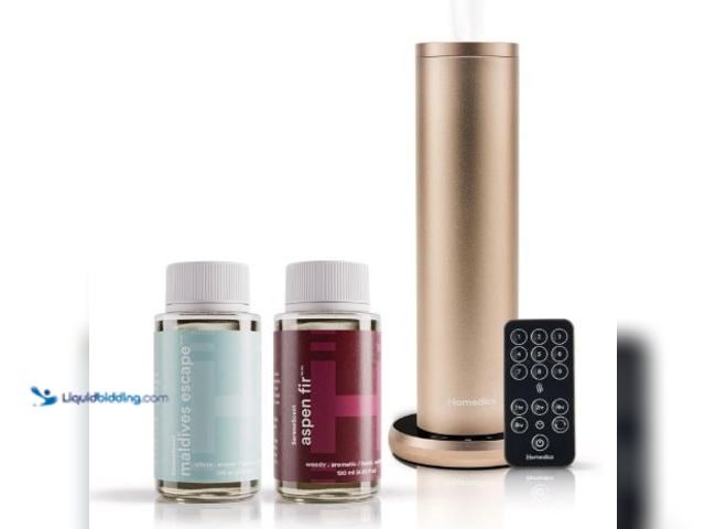 Lot 49-5542456 - Homedics SereneScent Waterless Home Fragrance Diffuser & Oils Set, Includes 2 120ml SereneScent Oil ...