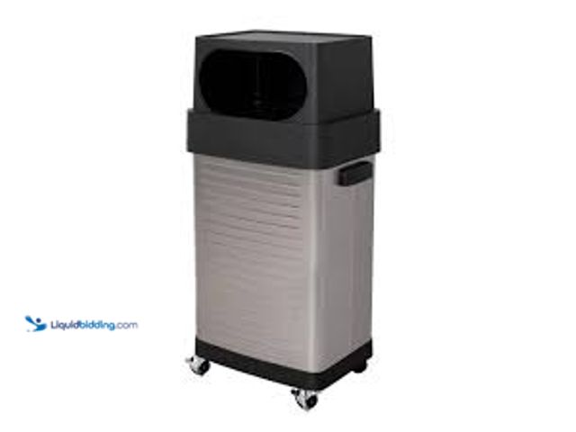 Lot 49-5459333 - Seville Classics 17-Gallon UltraHD Commercial Stainless Steel Trash Bin. Model # TRCK15933. Unused w...