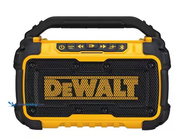 Lot 49-1568718 - DEWALT 20V MAX Cordless Bluetooth Speaker (Tool Only) Model # DCR010, Unused, Tested Works  Ref#SBS0...