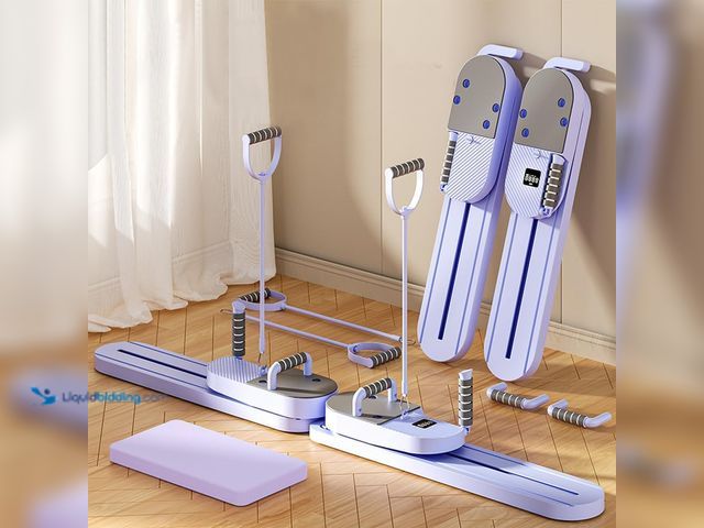 Lot 49-5449299 - Pilates Board - Pilates Reformer Set, Pilates Board for Home Workout, 6 in 1 Pilates Sliding Board f...