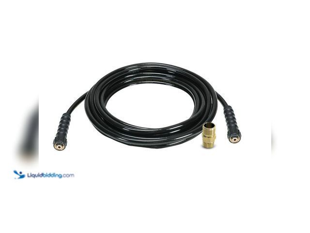 Lot 49-5435790 - DEWALT
5/16 in. x 40 ft Replacement/Extension Hose for Cold Water 3700 PSI Pressure Washers, Includ...