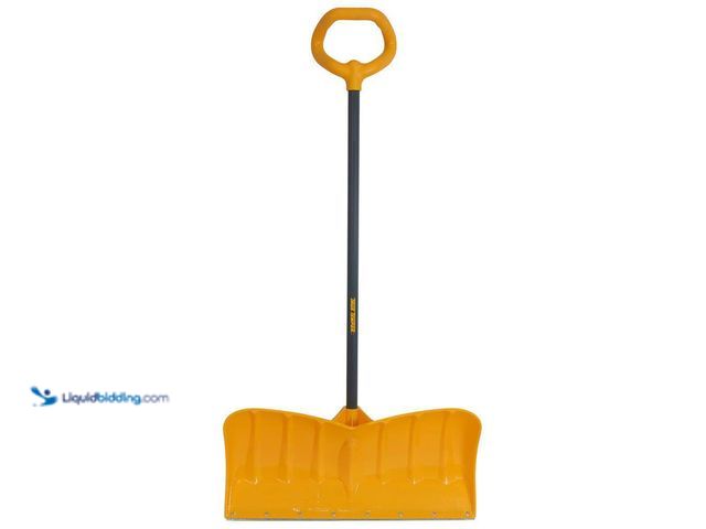 Lot 49-3527461 - True Temper
41.25 in. Handle Steel Snow Shovel and 26 in. Plastic Blade Versa Grip Combo and Pusher...