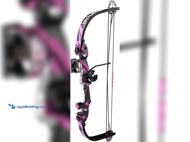 Lot 49-5484408 - Barnett Tomcat Youth Compound Bow, Right-Handed Bow for Young Archers 8+, 17-22lb Draw Weight, 18-22...
