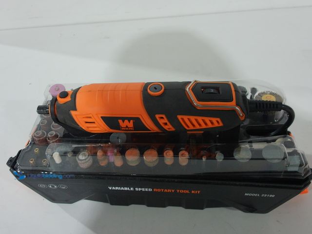 Lot 49-2006028 - PARTS AND REPAIR LOT - WEN 1.3 Amp Variable Speed Steady-Grip Rotary Tool with 190-Piece Accessory K...