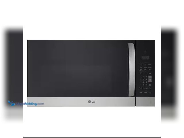 Lot 49-5445956 - LG 1.7 cu. ft. 30 in. Width Over-the-Range Microwave with EasyClean in Stainless Steel, Model # MVEM...