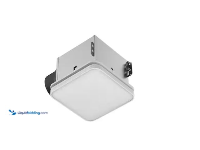 Lot 49-1571024 - Commercial Electric 80 /110 CFM Ceiling/Wall Mount Room side Installation Bathroom Exhaust Fan with ...