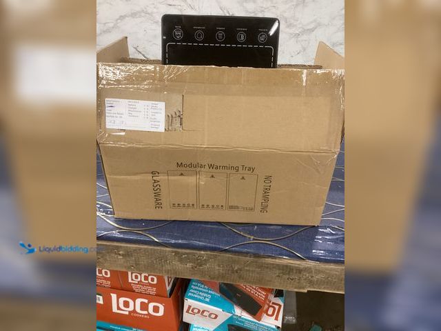 Lot 49-5490120 - Glassware Modular Warming Tray Model:WJ-NCB-4S Item is unused in a PK of 3