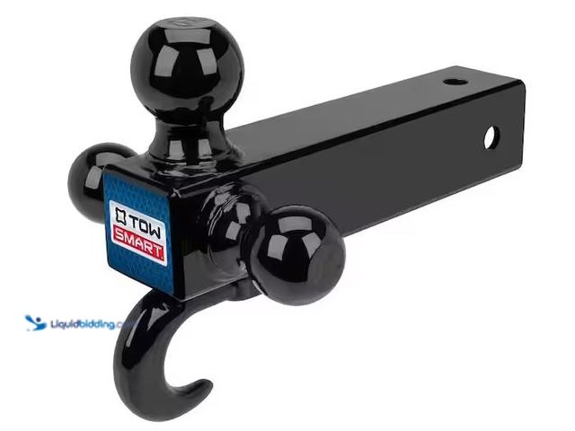 Lot 49-3472127 - TowSmart Up to 14,000 lb. 1-7/8 in., 2 in, and 2-5/16 in. Ball Diameters Adjustable Trailer Tri-Ball...