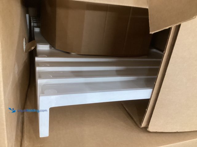 Lot 49-5551473 - Hampton Bay Rack Assembly (White) Unused