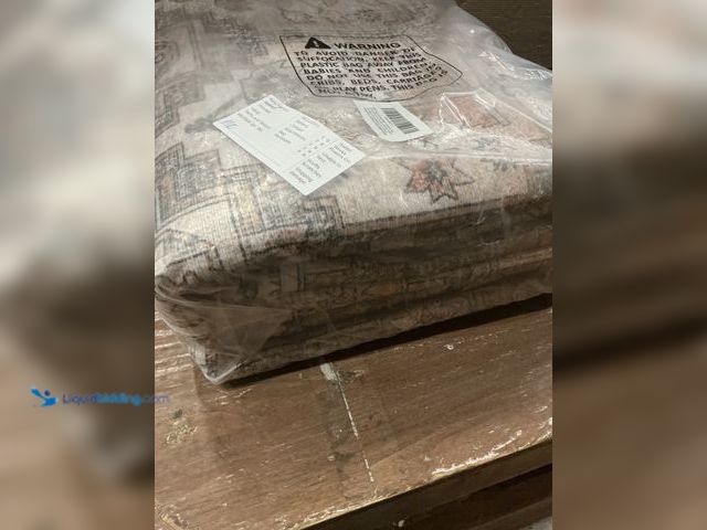 Lot 49-5484508 - Bavni 8x10 Area Rugs for Living Room, Machine Washable Rug Non Slip, Vintage Chenille Distressed Pri...