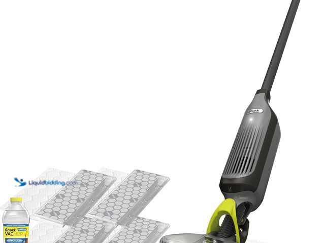 Lot 49-5546185 - Shark VACMOP Cordless Hard Floor Cleaner, Vacuum and Spray Mop, Powerful Suction, Lightweight, LED H...
