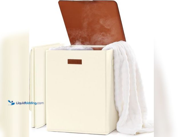 Lot 49-5488383 - Foldable 40L Large Towel Warmer Bucket，360° Even Heating SPA Towel Warmers for Bathroom, Fast Heatin...