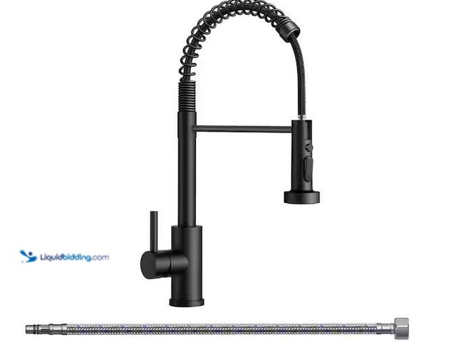 Lot 49-5551339 - FORIOUS
Single Handle Kitchen Faucet with Pull Down Function Sprayer Kitchen Sink Faucet with Deck ...