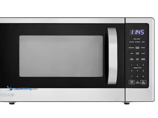 Lot 49-5478313 - Vissani
21 in. 1.1 cu. ft. 1000-Watt Countertop Microwave Oven in Fingerprint Resistant Stainless S...