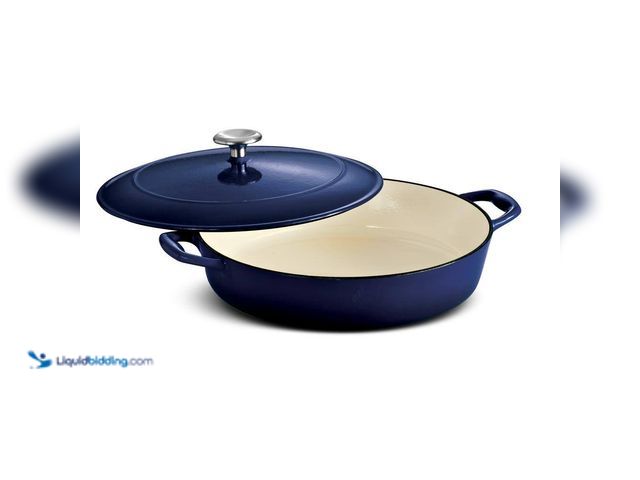 Lot 49-5487151 - Tramontina
Bestow 4 qt. Cast Iron Braising Pan Unused