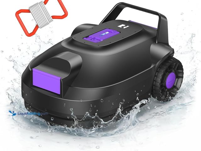 Lot 49-5549927 - Robotic Pool Cleaner with Dual-Drive Motors,180Min Runtime, Powerful Pool Vacuum for Above-Ground & ...