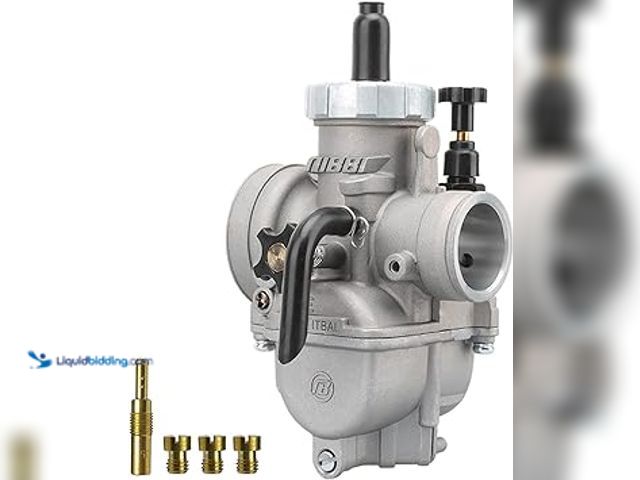 Lot 49-5415152 - NIBBI PE24 Carburetor 24mm Carb Motorcycle Carburetor with Carb Jets Fit 125cc—150cc Motorcycle Engi...