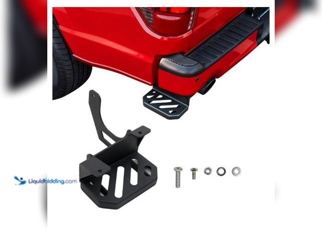 Lot 49-3432523 - Rear Bed Step Compatible with 2024 2025 Ford F150 Tailgate Bed step Left Driver Side Rear Bumper Sid...