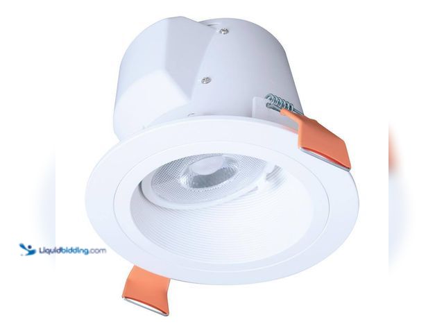 Lot 49-5435997 - HALO
6 in. Selectable CCT 2700K to 5000K Integrated LED White Recessed Light, Sloped Ceiling Trim, ...