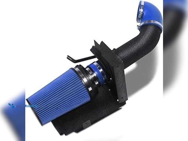 Lot 49-5438120 - MOOSUN 4 inch Cold Air Intake Black Tube + Heat Shield for 1999-2006 GMC/Chevy V8 4.8L/5.3L/6.0L Sil...
