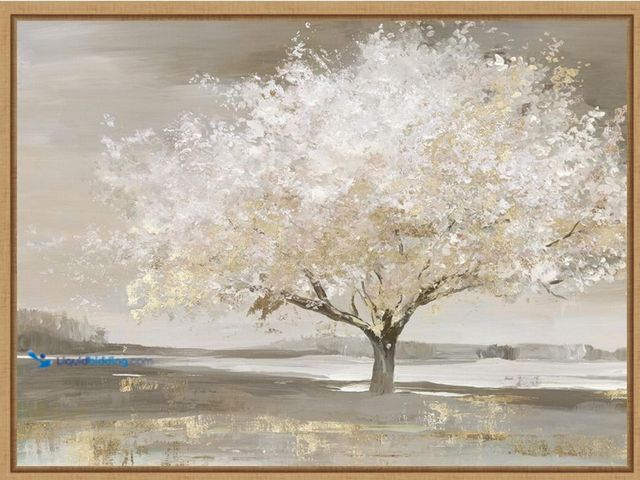 Lot 49-3463470 - Amanti Art Framed Canvas Wall Art 16x12 Forest Wonderland by Allison Pearce, Framed Wall Art Canvas,...