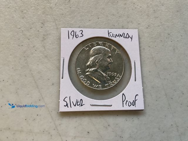 Lot 49-1810251 - PROOF CONDITION FRANKLIN HALF DOLLAR COIN 90% SILVER #COINS1113