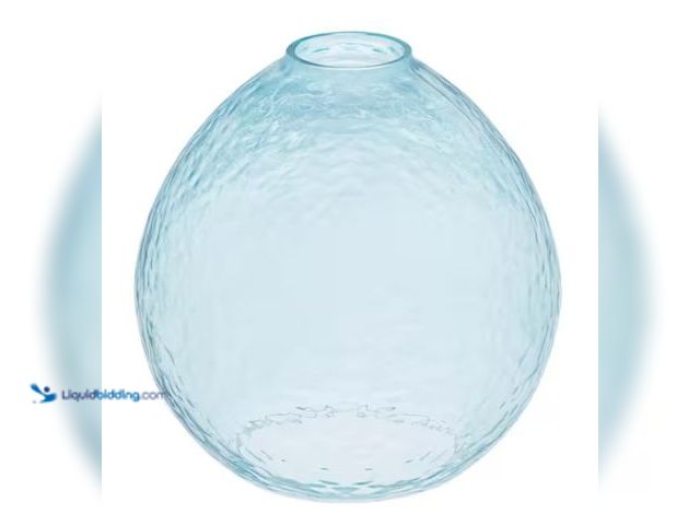 Lot 49-5538771 - This Unbranded Blue Bubble Glass Globe Pendant Lamp Shade features a 7.16-inch diameter and a textur...