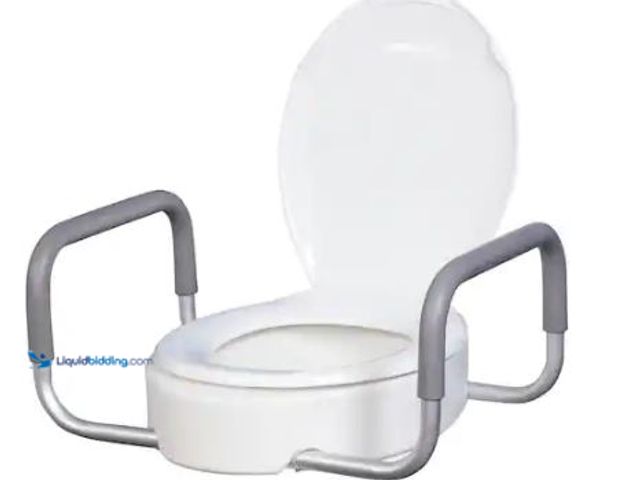 Lot 49-1569005 - Drive Medical Seat Riser with Removable Arms, Model # 12402, Slightly used.  Ref#SR1230