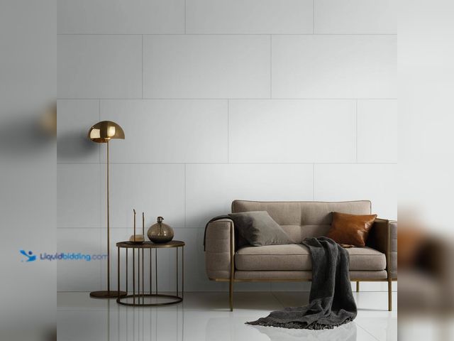 Lot 49-5508308 - Approx 280 sq.ft. MSI
Glacier Peak 24 in. x 48 in. Polished Marble Look Porcelain Floor and Wall Ti...