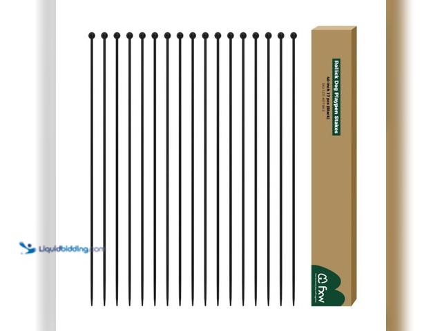 Lot 49-3480396 - Lot of (17) pcs. FXW HomePlus Playpen Stakes for Replacing the Metal Rods of FXW Dog Playpen, 40-Inc...