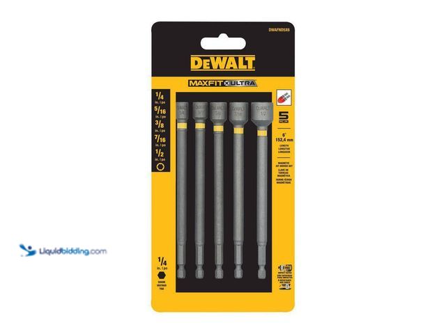 Lot 49-3540152 - DEWALT
6 in. Nut Driver Set (5-Piece) Unused