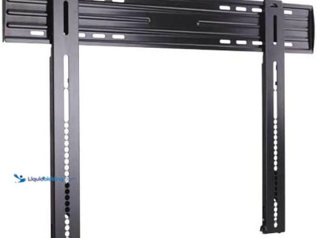 Lot 49-5552515 - Sanus Systems LL11-B1 51 x 80-Inch Ultra-Thin Flat Panel Mount for TV. B002E2N1XU. Unused with damag...