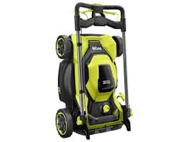 Lot 49-5436331 - RYOBI 40V HP Brushless 21 in. Cordless Battery Walk Behind Self-Propelled Lawn Mower. Model # RY40HP...