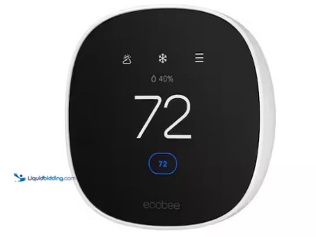 Lot 49-3615763 - ecobee Smart Thermostat Essential Learning Programmable Thermostat, Model # EB-STATE7-01, Unused, Ha...