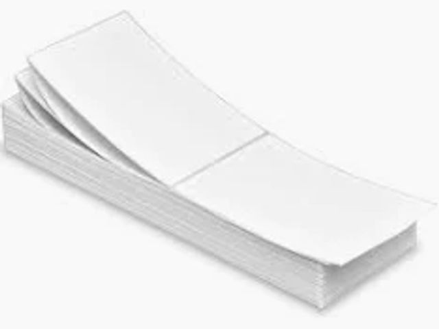 Lot 49-3563862 - L LIKED 6000 4x6 Thermal Shipping Labels Fanfold, Direct Thermal Printer Labels Compatible with Zebr...
