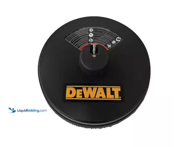 Lot 49-1575411 - DEWALT
Universal 18 in. Surface Cleaner for Cold Water Pressure Washers Rated up to 3700 PSI, Model...
