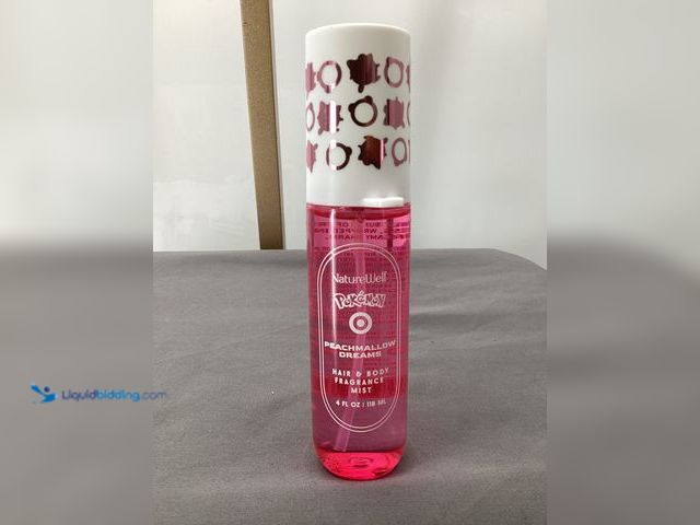 Lot 49-911574 - New NatureWell Pokémon Peachmallow Dreams Jigglypuff hair and body spray from the Pokémon x target c...