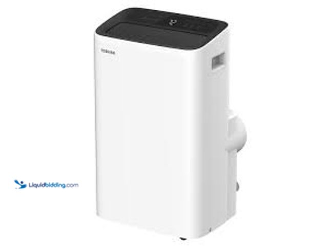 Lot 49-5407651 - Toshiba 8,000 (DOE) BTU Portable Air Conditioner Cools 350 sq. ft. with Dehumidifier and Remote Cont...