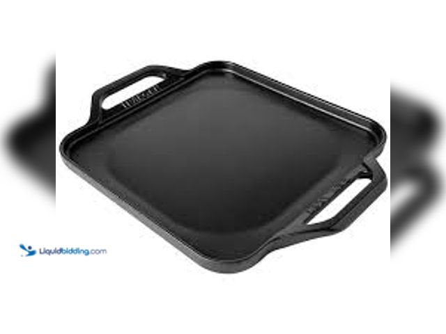 Lot 49-5485706 - Traeger Induction Cast Iron Skillet. Model # BAC620. Unused with scuffs and scratches.