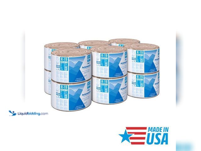 LiquidBidding - Lot 49-5516687 - Knauf Insulation R19 Kraft Faced 23 in ...