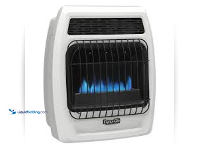 Lot 49-3539876 - Dyna-Glo 10,000 BTU Blue Flame Vent Free Natural Gas Thermostatic Wall Heater. Model # BFSS10NGT-4N....