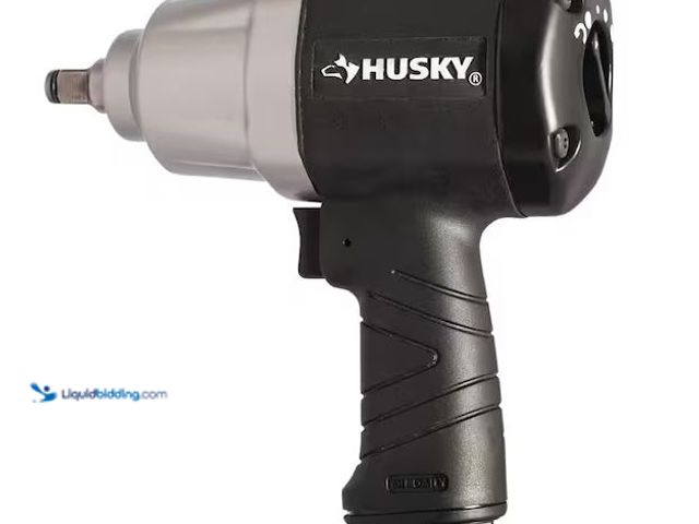 Lot 49-3472133 - Husky 650 ft./lbs. 1/2 in. Impact Wrench Model # H4455, Unused  Ref#SB1029
