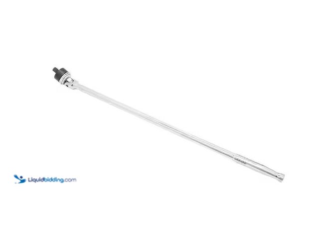 Lot 49-3600195 - Husky 1/2 in. Drive 24 in. Ratcheting Breaker Bar Model # H12RATBB24, Slightly Used  Ref#AHDSB0205