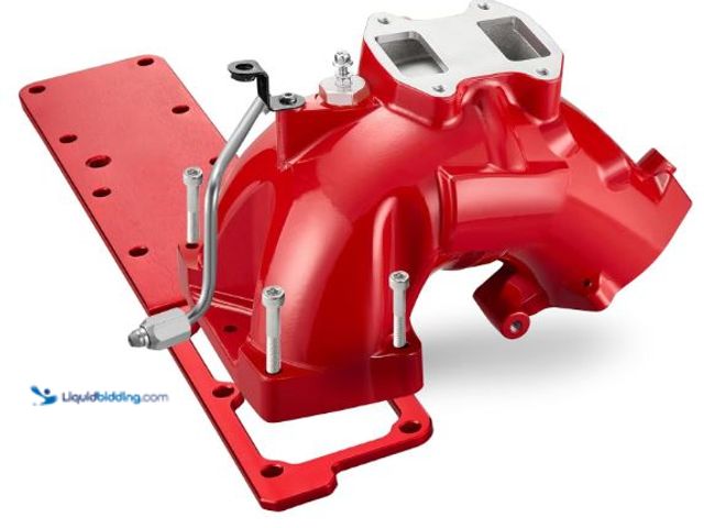 Lot 49-3432172 - SPBREW Intake Manifold Kit for 6.7L Cummins 2013-2018 Ram 2500/3500 Engine Air Intake Horn Kit with ...