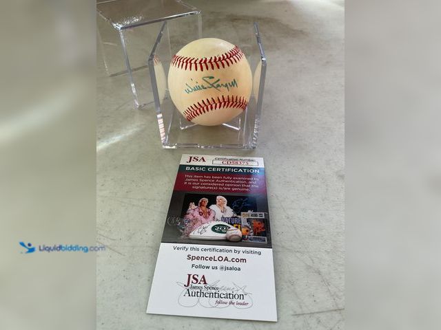 Lot 49-1811257 - COLLECTIBLE PITTSBURGH PIRATES WILLIE STARGELL AUTOGRAPHED BASEBALL WITH JSA COA