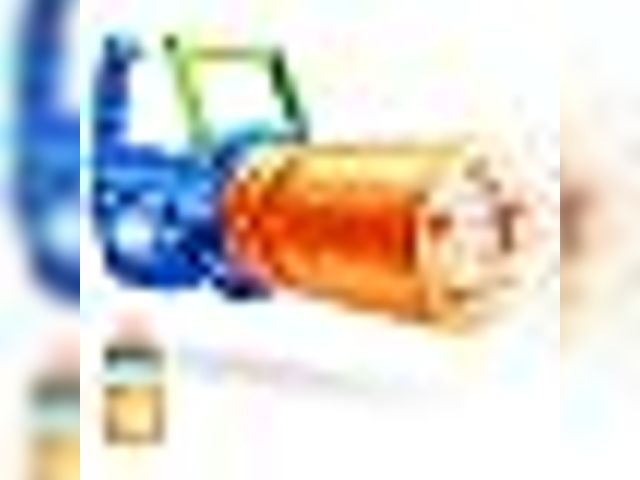 Lot 49-5541533 - Zuru Bunch O Bubbles Pistola de Burbujas Motorizada con Tambor Giratorio y Luces LED, Incluye Soluci...